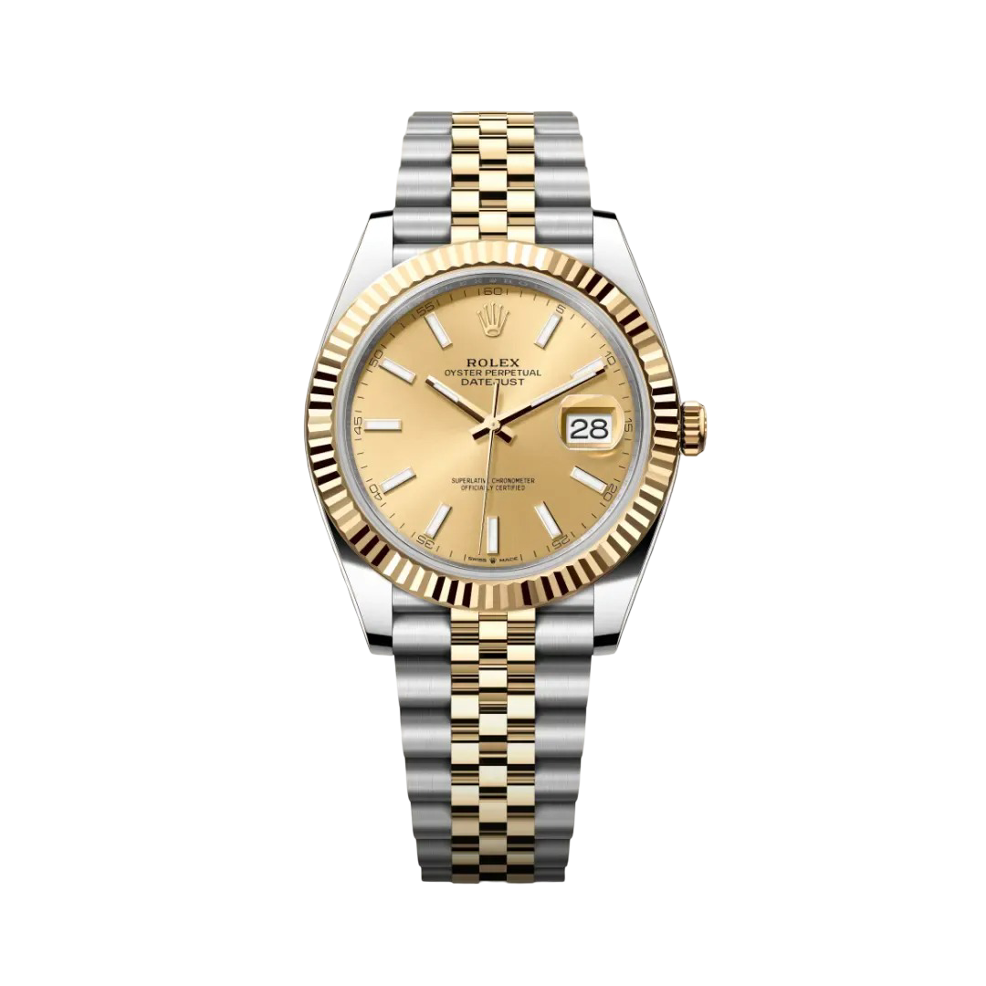 Rolex sapphire Watch with Box