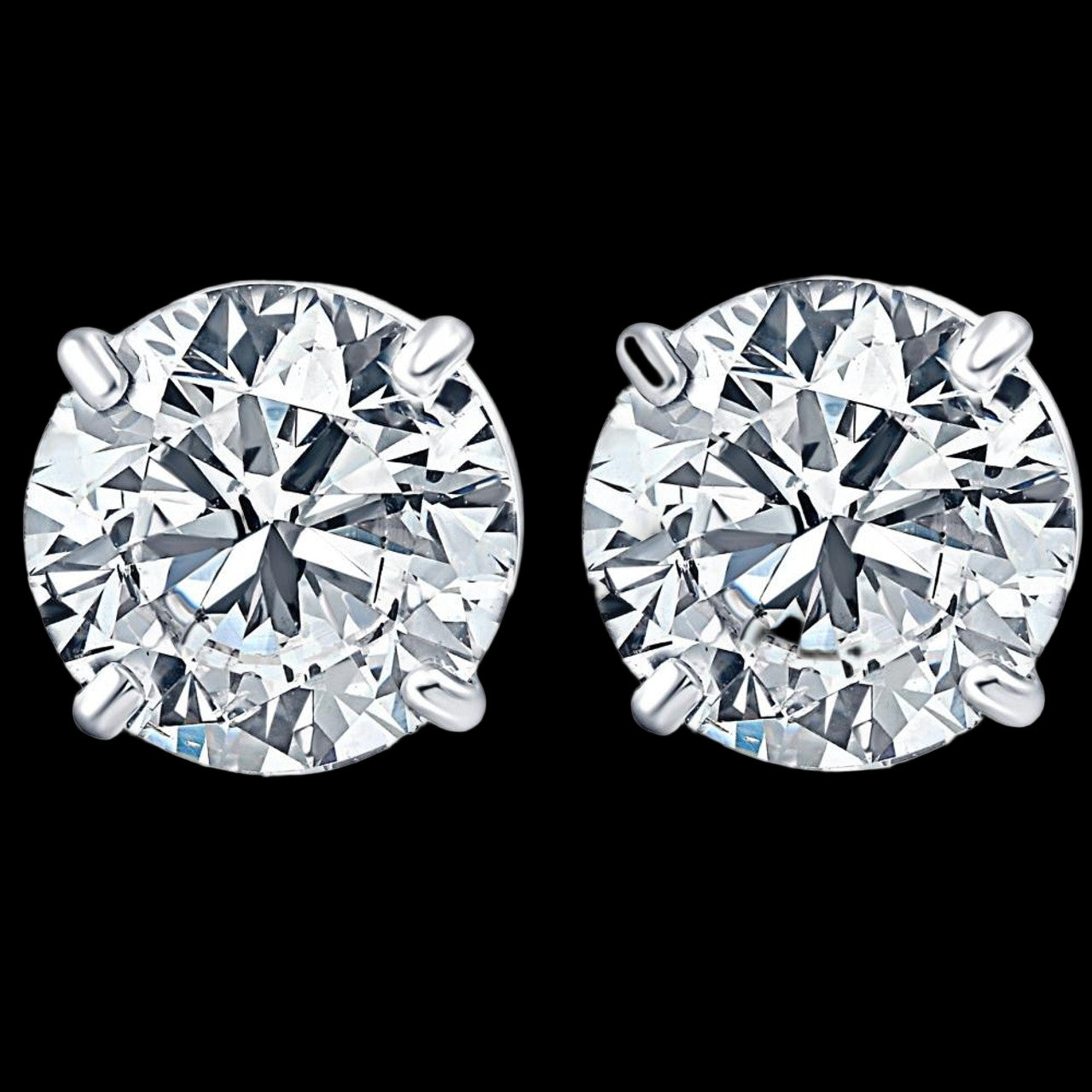 Moissanite Earings (Pass diamond Tester)