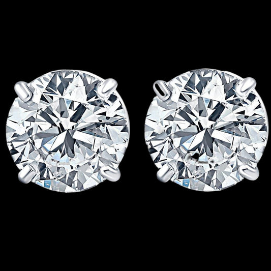 Moissanite Earings (Pass diamond Tester)