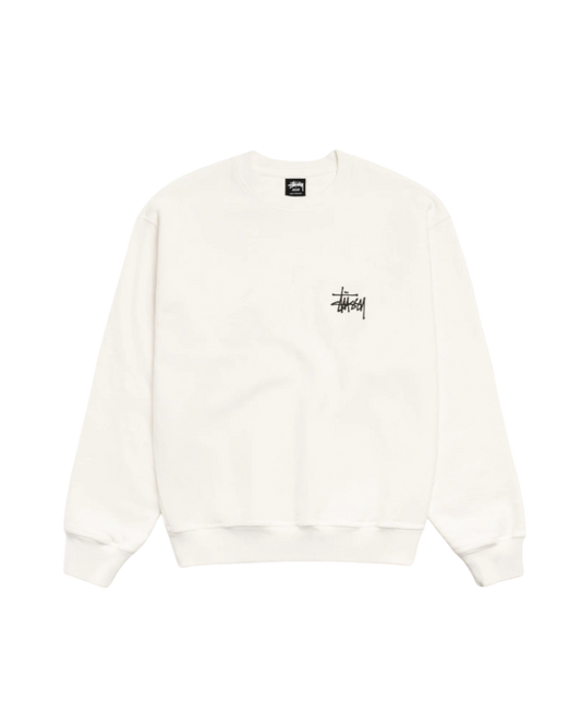 Stüssy Basic Crew Pigment Dyed sweatshirt
