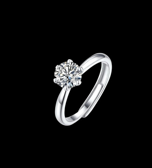 Moissanite Ring